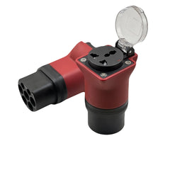 Verejná nabíjacia stanica typu 2 adaptér na vybíjanie pre schuko a univerzálnu zástrčku, 16 a eu zástrčka iec 62196-2, elektrický adaptér pre nabíjanie automobilov, motocyklov a skútrov