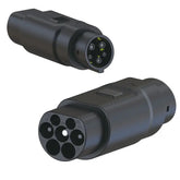 Adaptér nabíjačky pre elektromobily typu 2 až J1772, 16A / 32A, konektor na nabíjanie elektromobilov