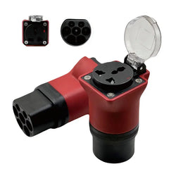 Verejná nabíjacia stanica typu 2 adaptér na vybíjanie pre schuko a univerzálnu zástrčku, 16 a eu zástrčka iec 62196-2, elektrický adaptér pre nabíjanie automobilov, motocyklov a skútrov