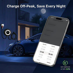 Coolladen Wallbox 11kW s ovládaním cez aplikáciu a RFID, Type 2 na CEE 16A trojfázová nabíjačka EV, pokročilá AC+DC ochrana proti Úniku (RCD Typ B)